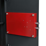 Safe Box with Lock Dark grey 35 x 31 x 50 cm Steel 42011316