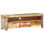 ZNTS TV Cabinet 119x30x41 cm Solid Reclaimed Wood 320208