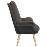 Armchair Dark Grey 69 x 74 x 93 cm Sherpa Fabric 42001847