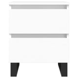 Bedside Cabinets 2 pcs White 40x35x50 cm Engineered Wood 826893