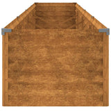 Garden Raised Bed 386x50x36 cm Corten Steel 151978