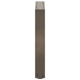 Coffee Table Legs U-Shaped 2 pcs Natural Steel 38x cm Steel 4013155