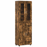 TV Cabinet Set FLORIN 3 pcs Smoked Oak Engineered Wood 3398009
