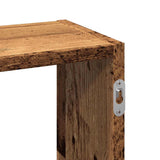 Wall Shelf Old Wood 159x18x66 cm Engineered Wood 853306