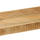Wall Shelf 110x33x45 cm Solid Rough Wood Mango 4017488