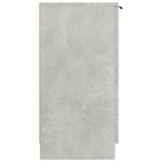 Shoe Cabinet Concrete Grey 59x35x70 cm Engineered Wood 811425