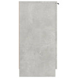 Shoe Cabinet Concrete Grey 59x35x70 cm Engineered Wood 811425