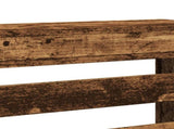 Radiator Cover Old Wood 205 x 21.5 x 83.5 cm Engineered Wood 852724