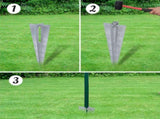 Euro Fence Steel 10x1.2 m Green 140558