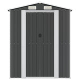 Garden Shed Anthracite 192x191x223 cm Galvanised Steel 3147449
