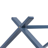 Kids Bed Frame Grey Solid Pine Wood 70x140 cm 283370