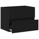 Bathroom Sink Cabinet Black Oak 60 x 38.5 x 45 cm 862542