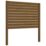 Bed Headboard Honey Brown 106x4x100 cm Solid Wood Pine 819008