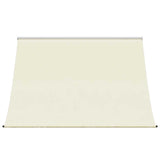 Retractable Awning Cream 250x150 cm Fabric and Steel 368760