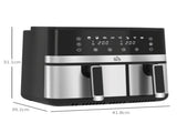 8.5L Dual Basket Air Fryer, with Sync and Multi-Menu Cooking T3398P344415