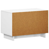 TV Stand 60 x 34.5 x 40 cm White Engineered Wood 8011558