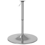 ZNTS Bar Table Base 45x90 cm Chromed Steel 4007196