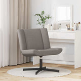 Swivel Chair Taupe 63 x 75 x 76 cm Fabric 42007330