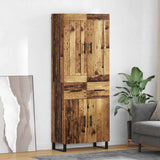 Highboard 2 pcs Old Wood 69.5 x 34 x 180 cm 3415657