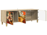 TV Cabinet GENNEP 102 x 33 x 50 cm Sonoma Engineered Wood 8007075