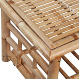 ZNTS Coffee Table Bamboo 90x50x45 cm 243713