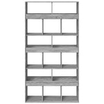 Bookcase Grey Sonoma 100x33x187.5 cm Engineered Wood 3309380