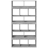 Bookcase Grey Sonoma 100x33x187.5 cm Engineered Wood 3309380