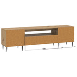 LED TV Cabinet Artisan Oak Engineered Wood 896474
