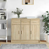 Sideboard Sonoma oak Engineered wood Medium Sideboard 823011