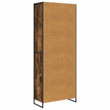 Tall Cabinets Smoke Oak 79 x 36 x 200 cm Engineered Wood 3403042