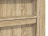 Loft Bed Frame with Desk Sonoma Oak 75 x 190 cm Engineered Wood 3410429