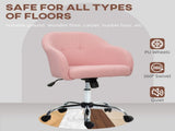 46-56 cm Teddy Fleece Office Chair - Pink T3398P377438