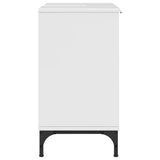 Bathroom Sink Cabinet High gloss white 60.5 x 33.5 x 61 cm 883418