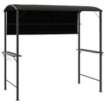 Gazebo with Roof 220x110x200 cm Anthracite 318533