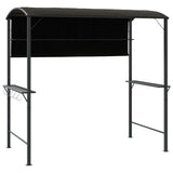 Gazebo with Roof 220x110x200 cm Anthracite 318533