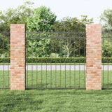 Fence Element ASSEN Grey 170 x 120 cm Steel 42003914