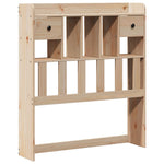 Bookcase Bed without Mattress 90x200 cm Solid Wood Pine 3309953