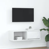 TV Cabinet White 80x31x25,5 cm Engineered Wood 861454