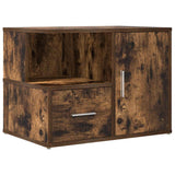 Corner Cabinet Smoked Oak 160x40x45 cm Engineered Wood 3307823