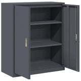 Storage Cabinet Anthracite 90 x 40 x 105 cm Steel 891648