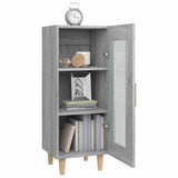 Sideboard Grey Sonoma 34.5x34x90 cm Engineered Wood 817427