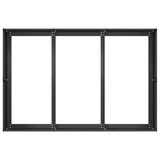 Planter Black 120x80x40 cm Steel 860745