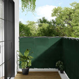 Balcony Screen Dark Green 120x800 cm 100% Polyester Oxford 4000271
