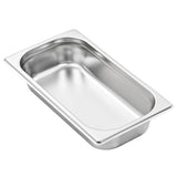 50894 Gastronorm Containers 8 pcs GN 1/3 65 mm Stainless Steel