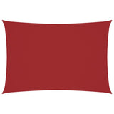 Sunshade Sail Oxford Fabric Rectangular 3x5 m Red 135652