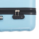 Hardcase Trolley Set 3 pcs Blue ABS 91889