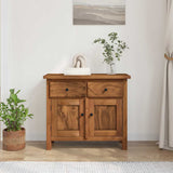 Sideboard Solid Mahogany Wood 75x30x65 cm 244490