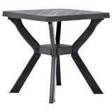 Bistro Table Anthracite 70x70x72 cm Plastic 48801