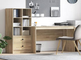 Desk with Drawer 2 pcs Sonoma Oak 3337371