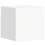 3 Piece TV Cabinet Set White Engineered Wood 3078656